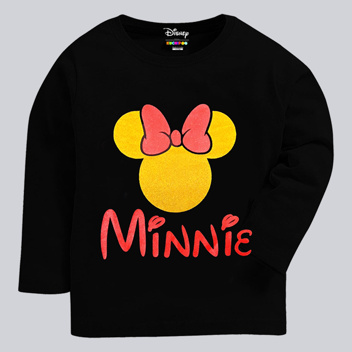 KUCHIPOO Â© DISNEY Baby Girls  Full Sleeves T-Shirts
