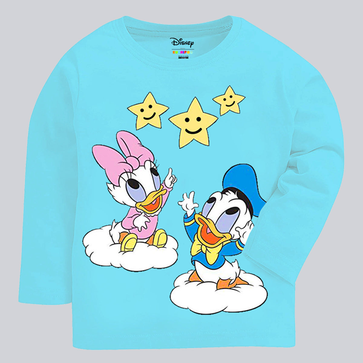 KUCHIPOO Â© DISNEY Baby Girls  Full Sleeves T-Shirts