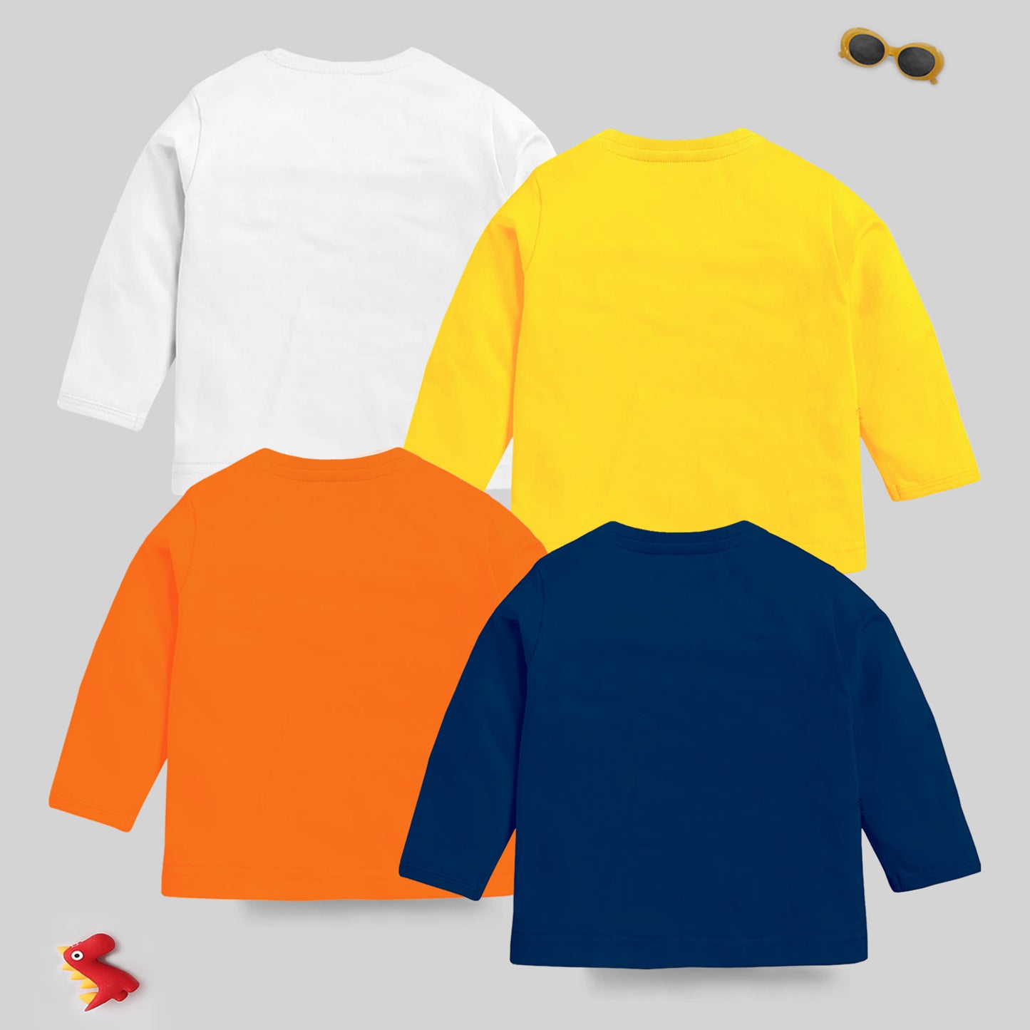 KUCHIPOO Baby Boys  Full Sleeves T-Shirts