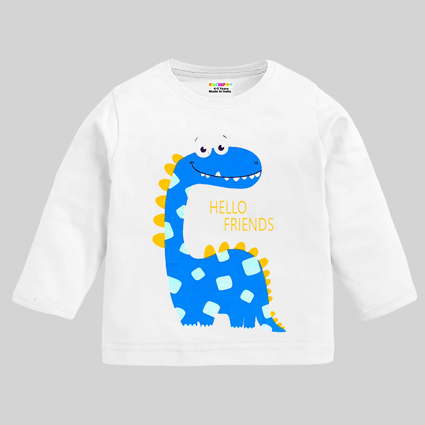 KUCHIPOO Baby Boys  Full Sleeves T-Shirts