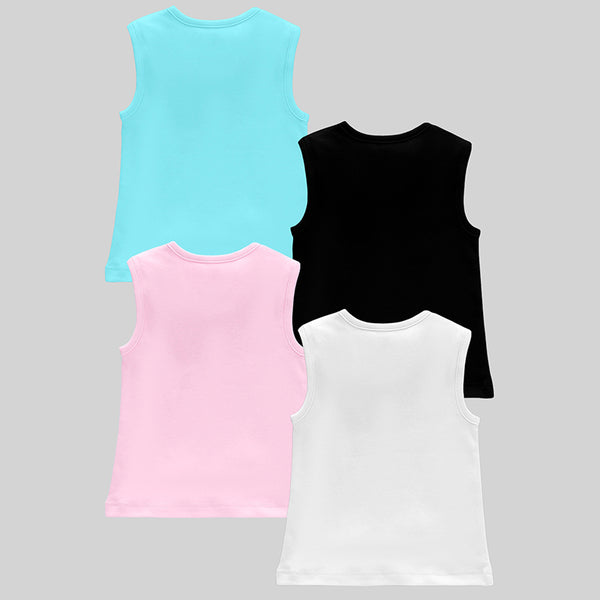 Kuchipoo Girls Sleeveless T-Shirts