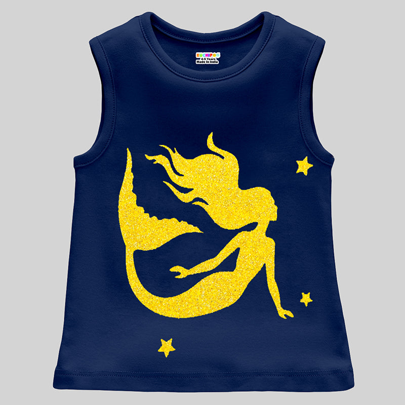 Kuchipoo Girls Sleeveless T-Shirts