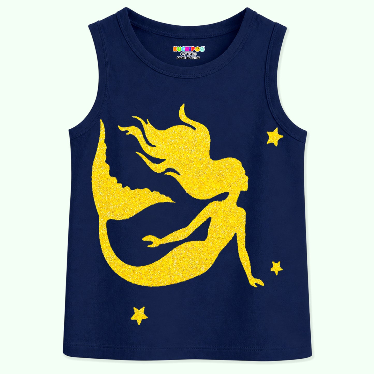 Kuchipoo Girls Sleeveless T-Shirts