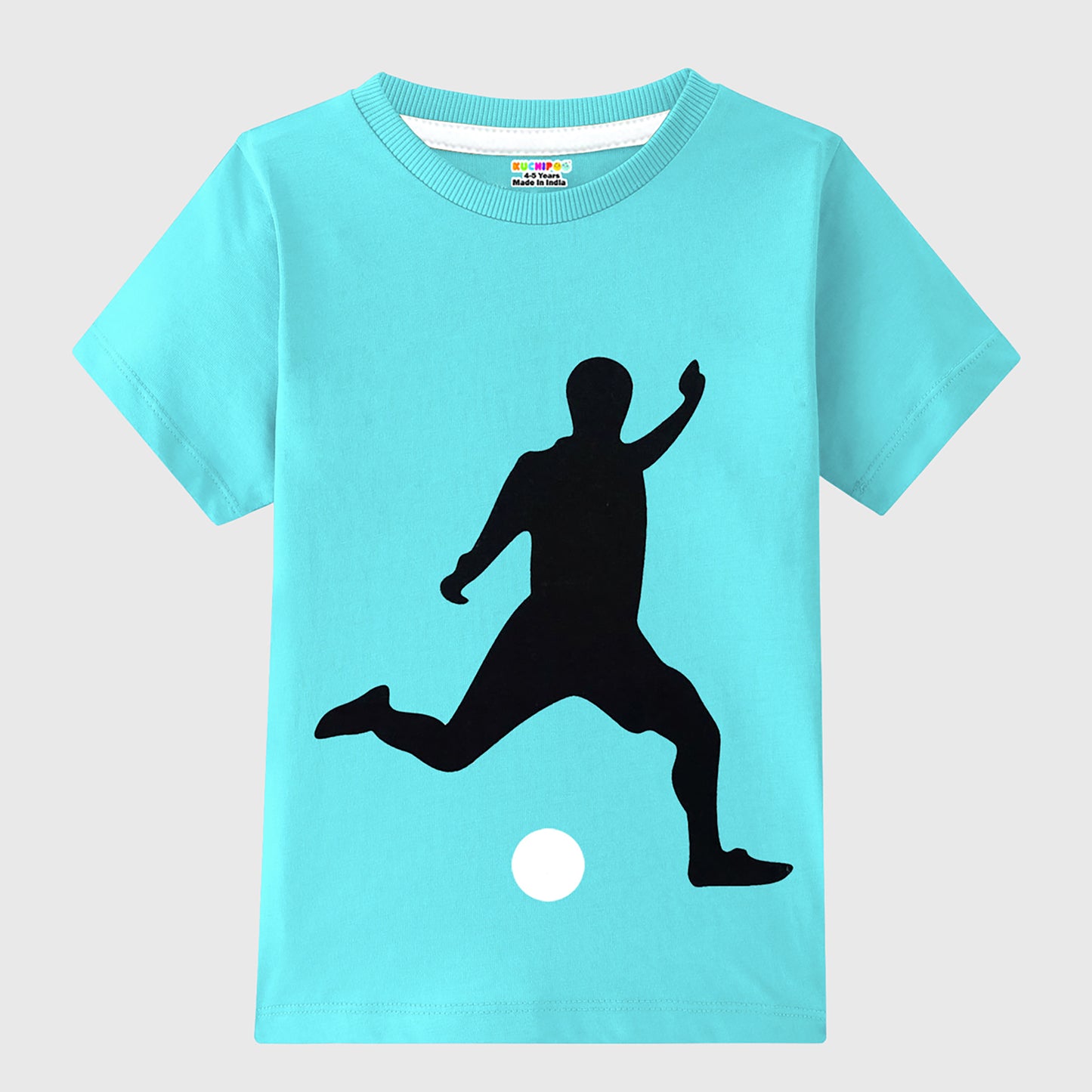 KUCHIPOO Boys Half Sleeves T-Shirts