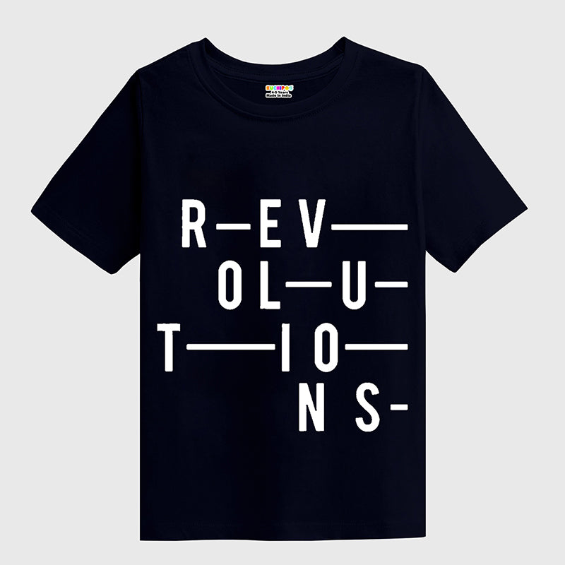 KUCHIPOO Boys Half Sleeves T-Shirts