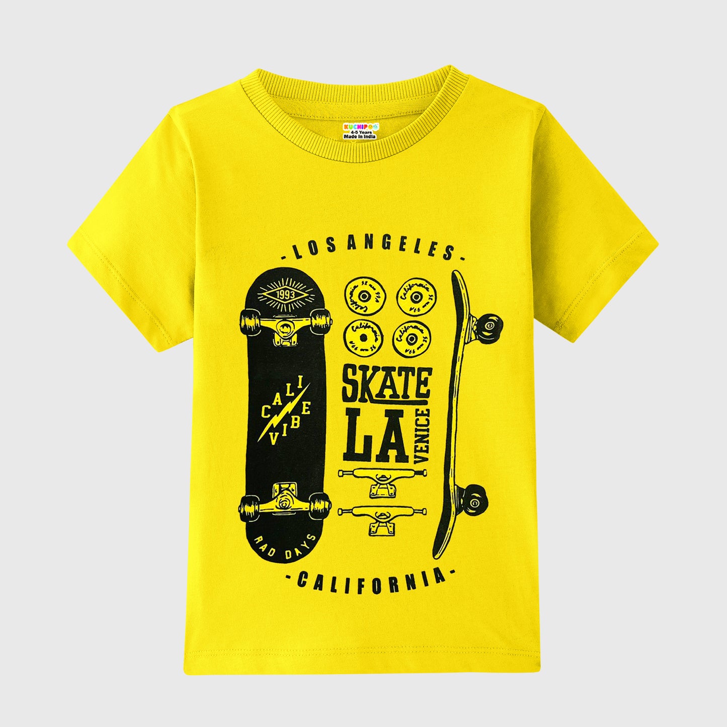 KUCHIPOO Boys Half Sleeves T-Shirts