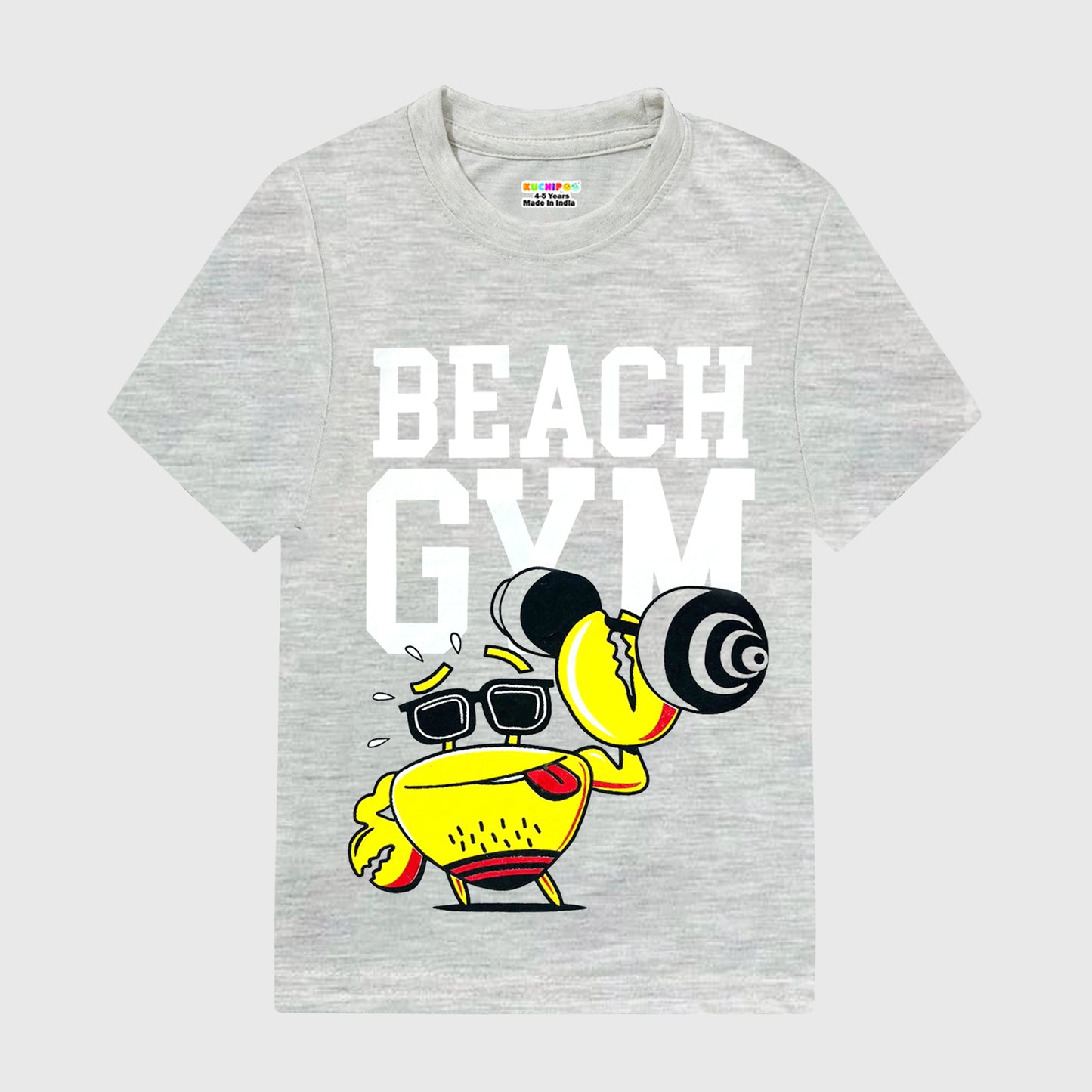 KUCHIPOO Boys Half Sleeves T-Shirts