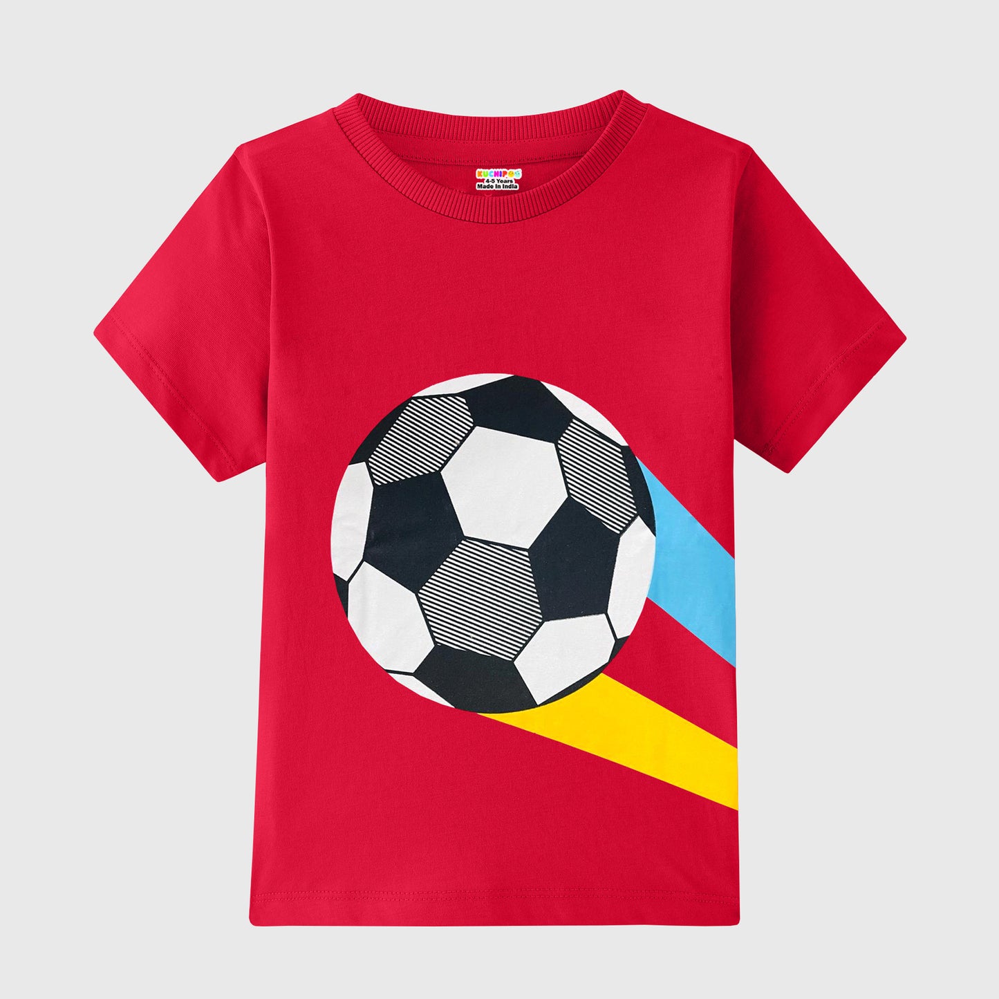 KUCHIPOO Boys Half Sleeves T-Shirts