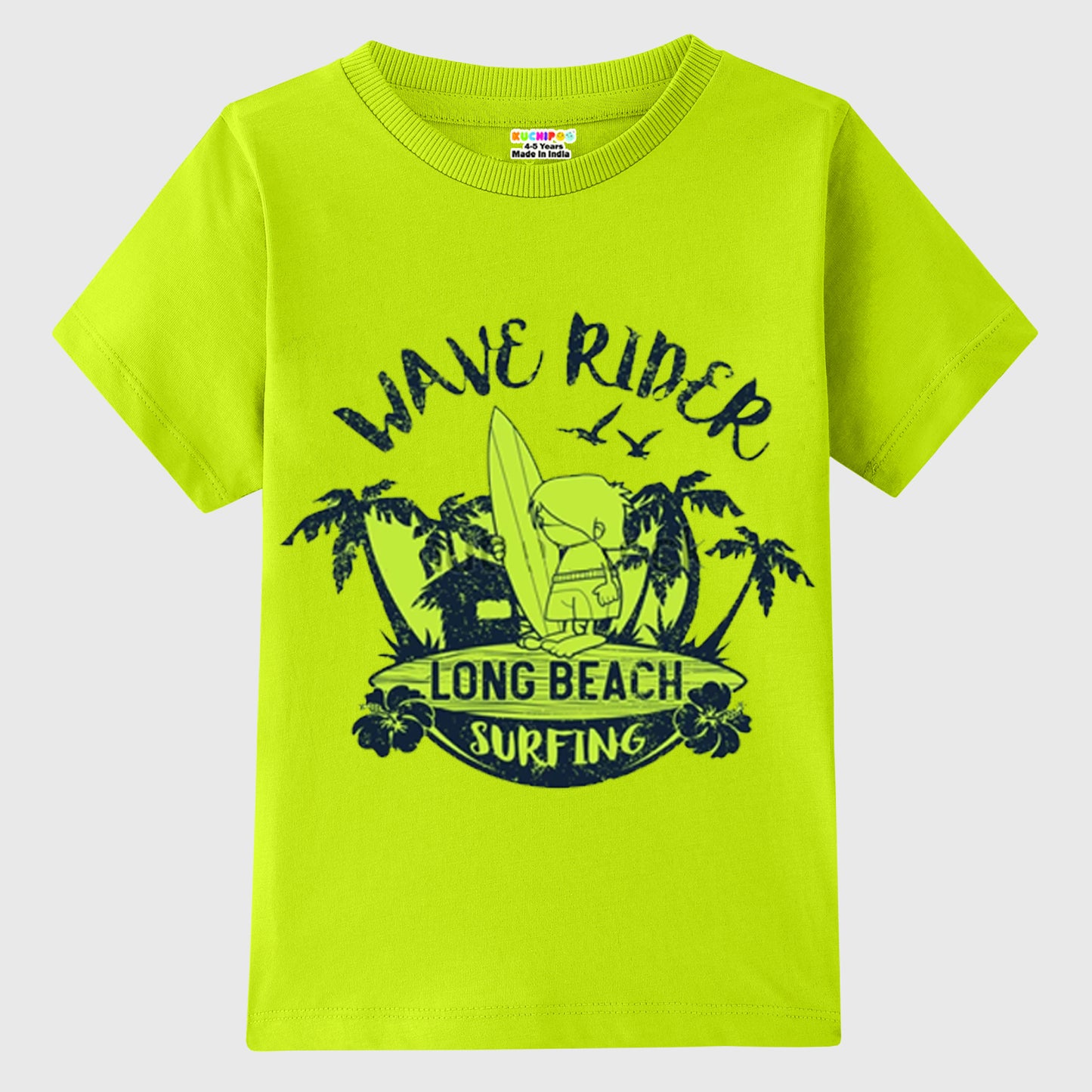 KUCHIPOO Boys Half Sleeves T-Shirts