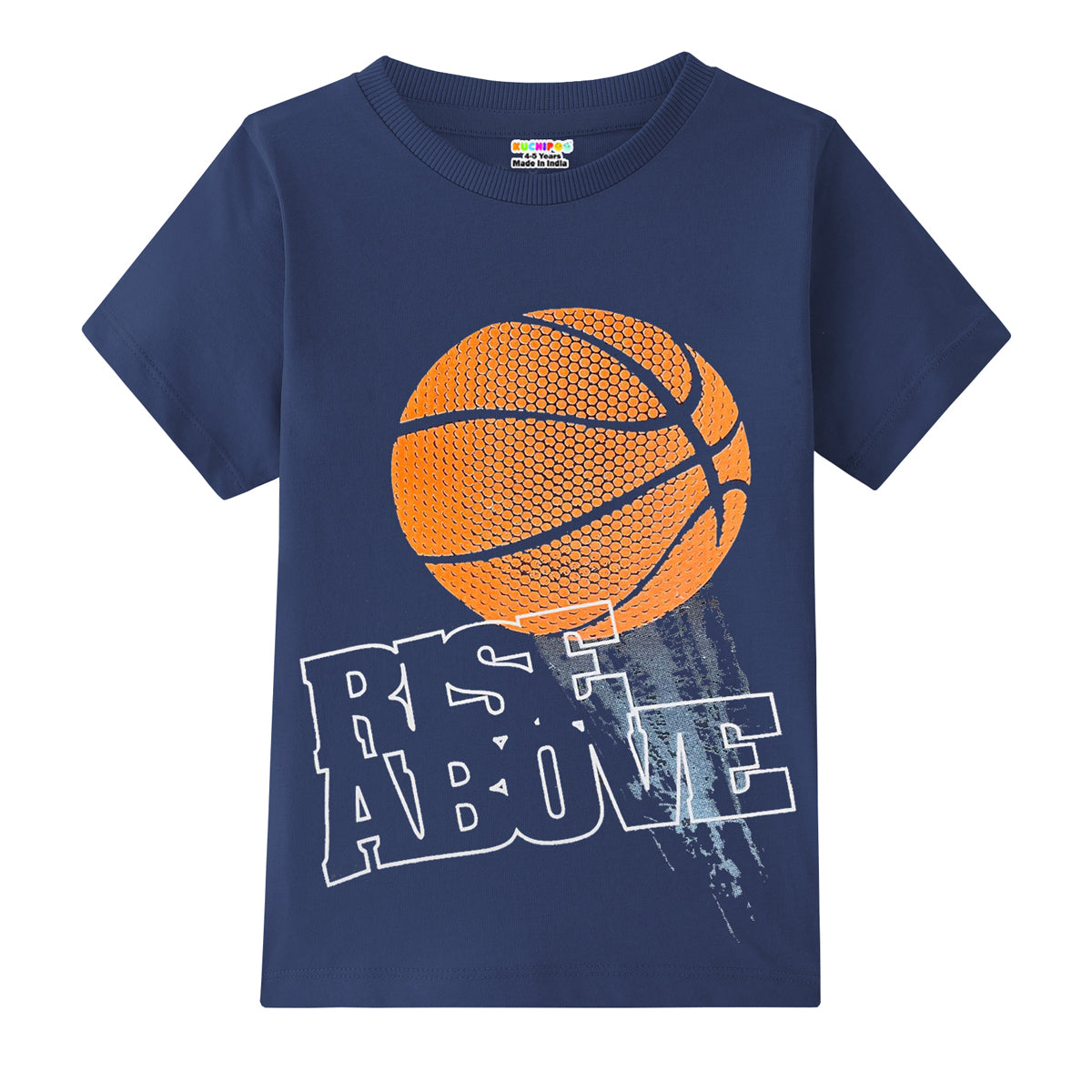 KUCHIPOO Boys Half Sleeves T-Shirts