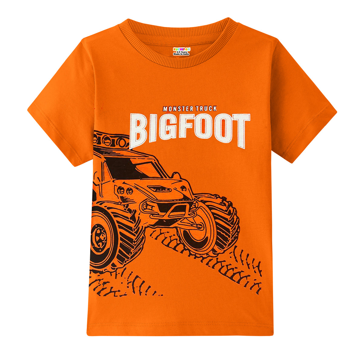 KUCHIPOO Boys Half Sleeves T-Shirts