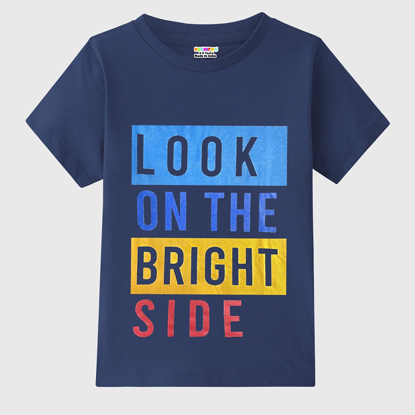 KUCHIPOO Boys Half Sleeves T-Shirts