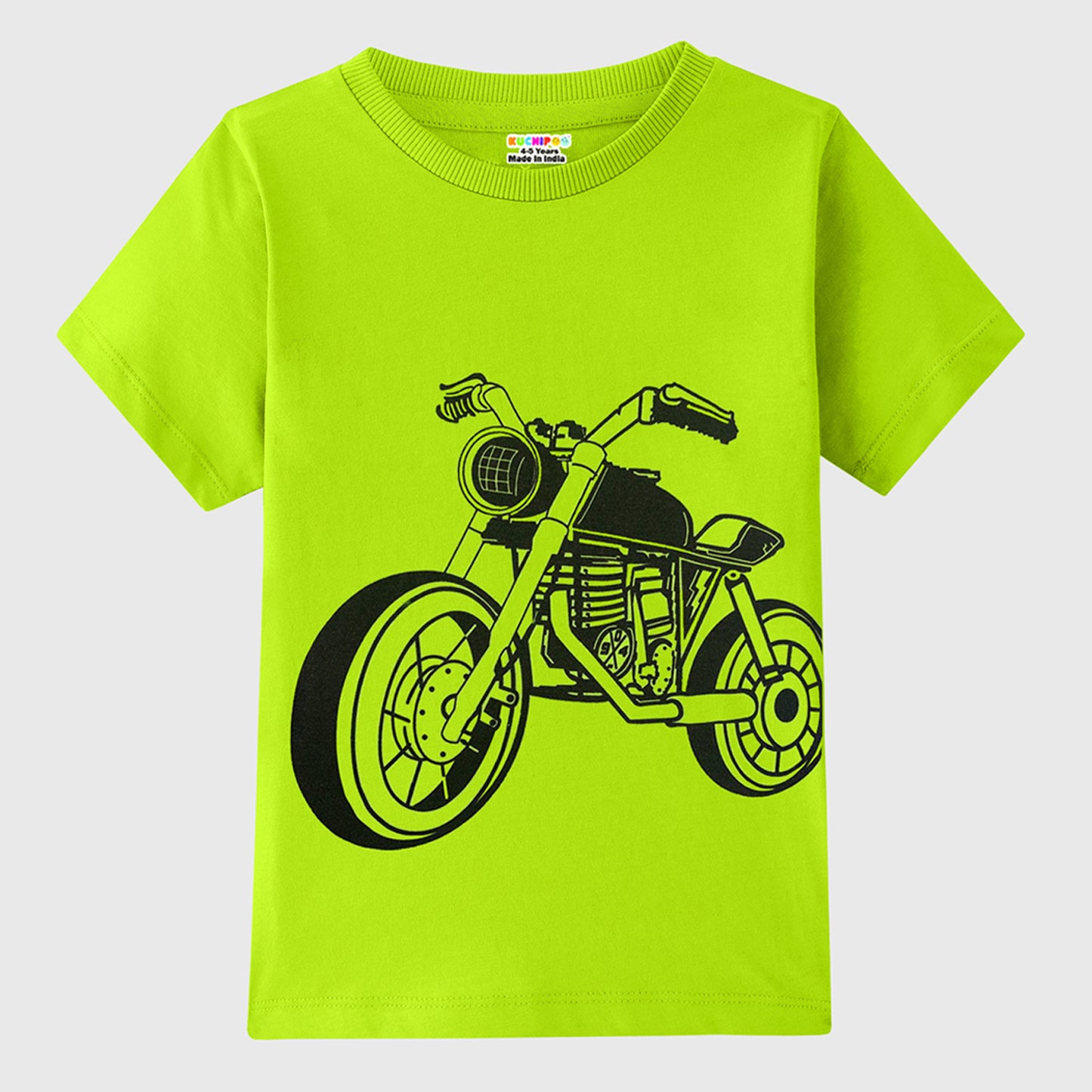 KUCHIPOO Boys Half Sleeves T-Shirts