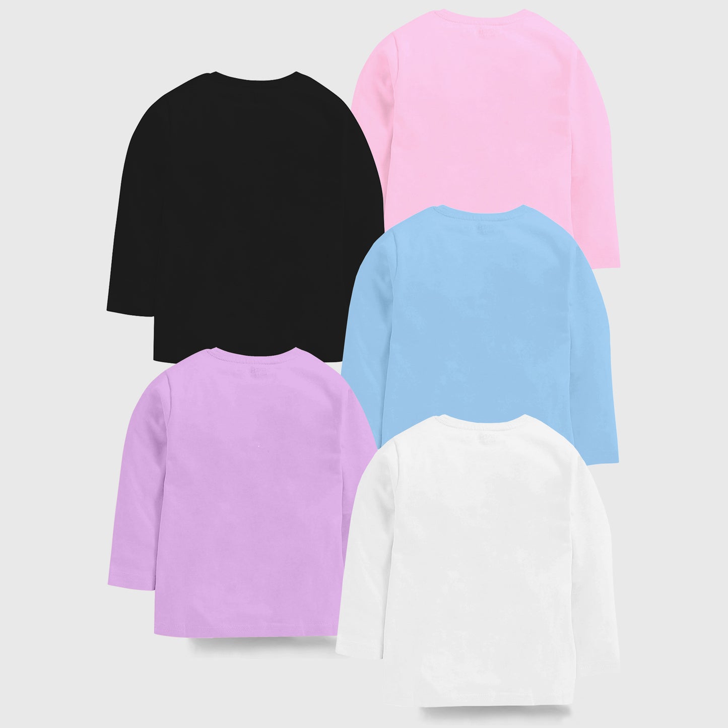 KUCHIPOO Girls Full Sleeves T-Shirts