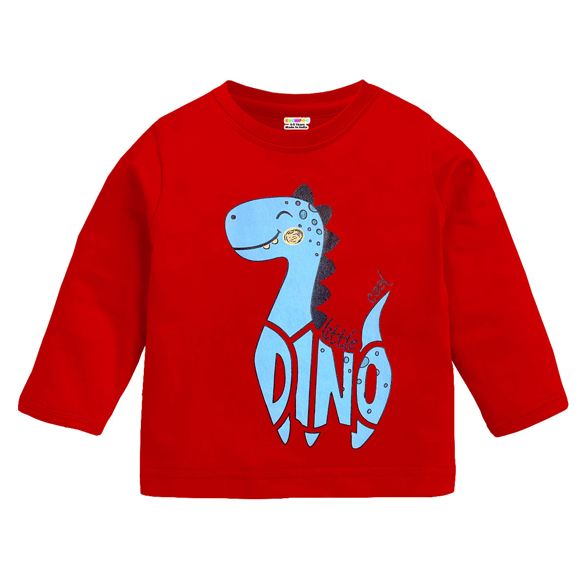 KUCHIPOO Baby Boys and Baby Girls Full Sleeves T-Shirts