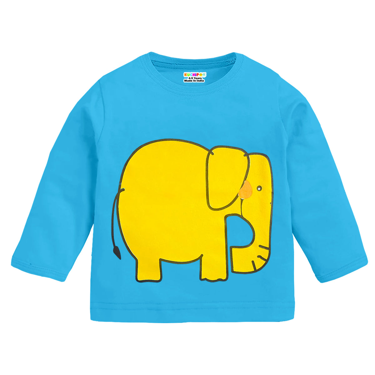 KUCHIPOO Baby Boys and Baby Girls Full Sleeves T-Shirts