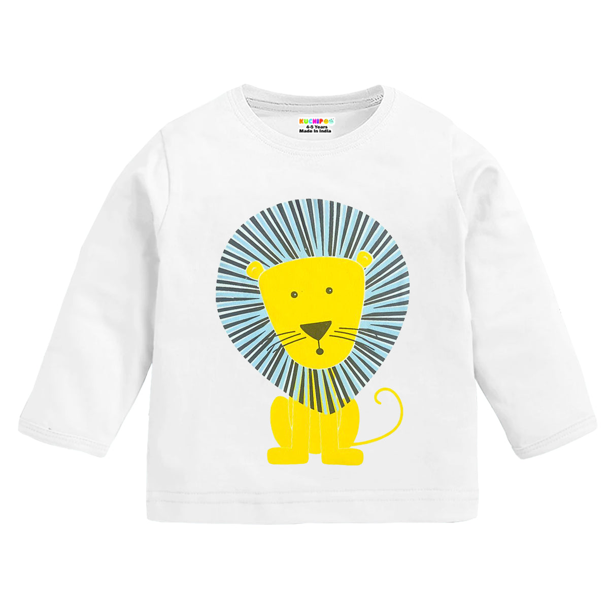 KUCHIPOO Baby Boys and Baby Girls Full Sleeves T-Shirts