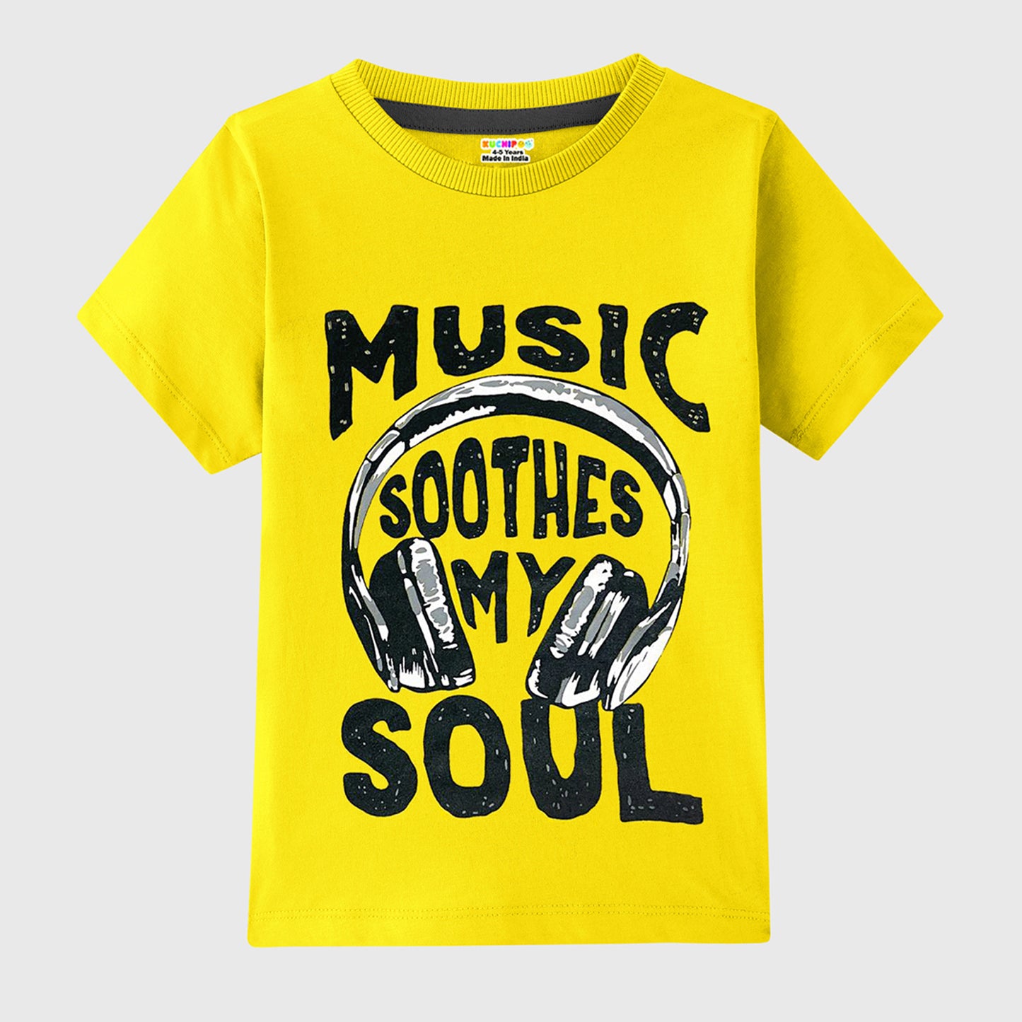 KUCHIPOO Boys Half Sleeves T-Shirts