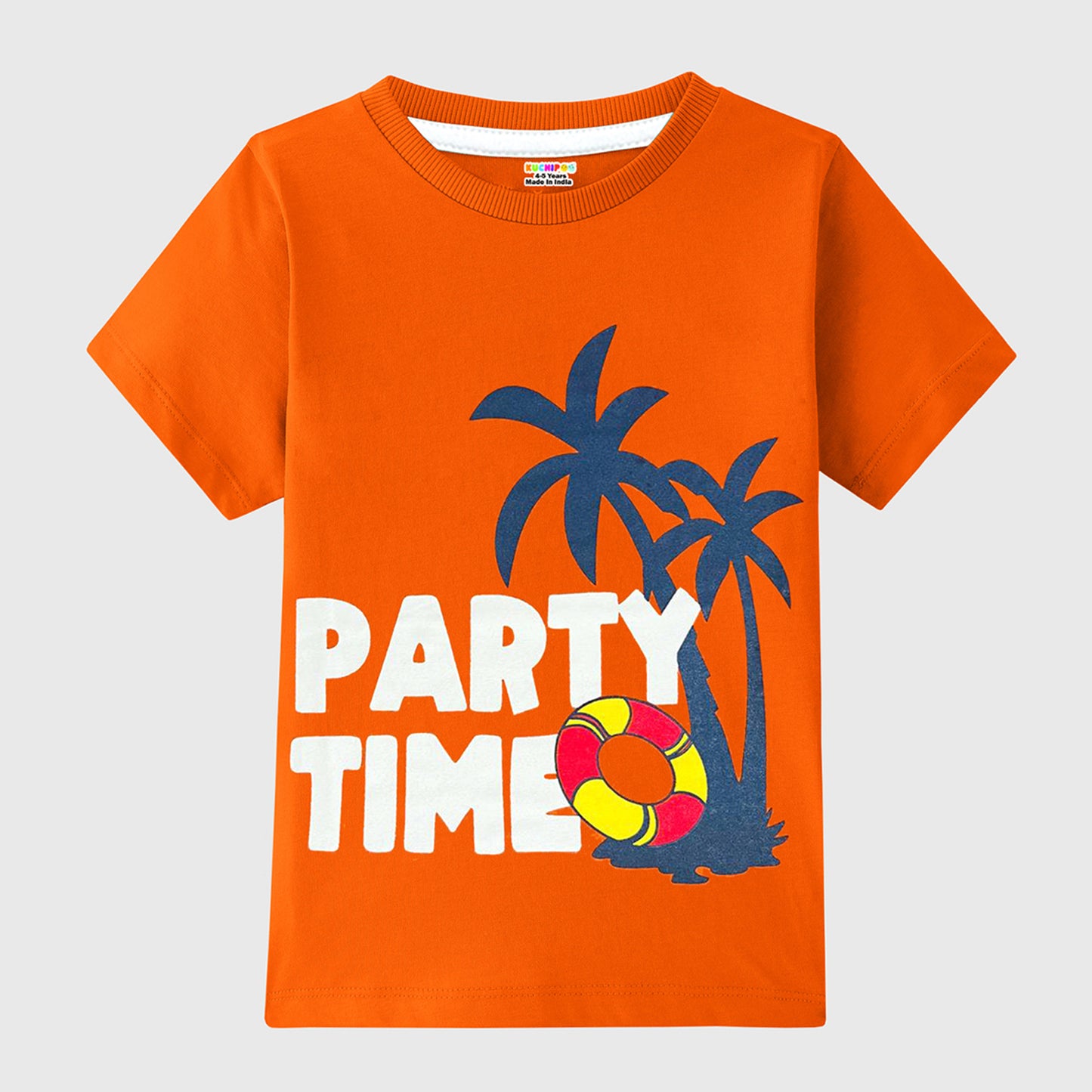 KUCHIPOO Boys Half Sleeves T-Shirts