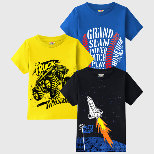 KUCHIPOO BOYS HALF SLEEVES T-SHIRTS