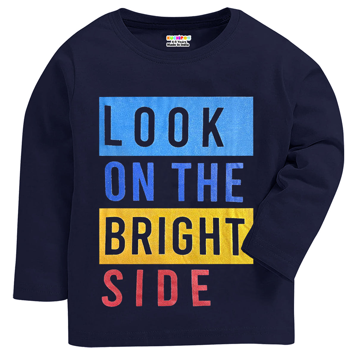 KUCHIPOO Boys  Full Sleeves T-Shirts