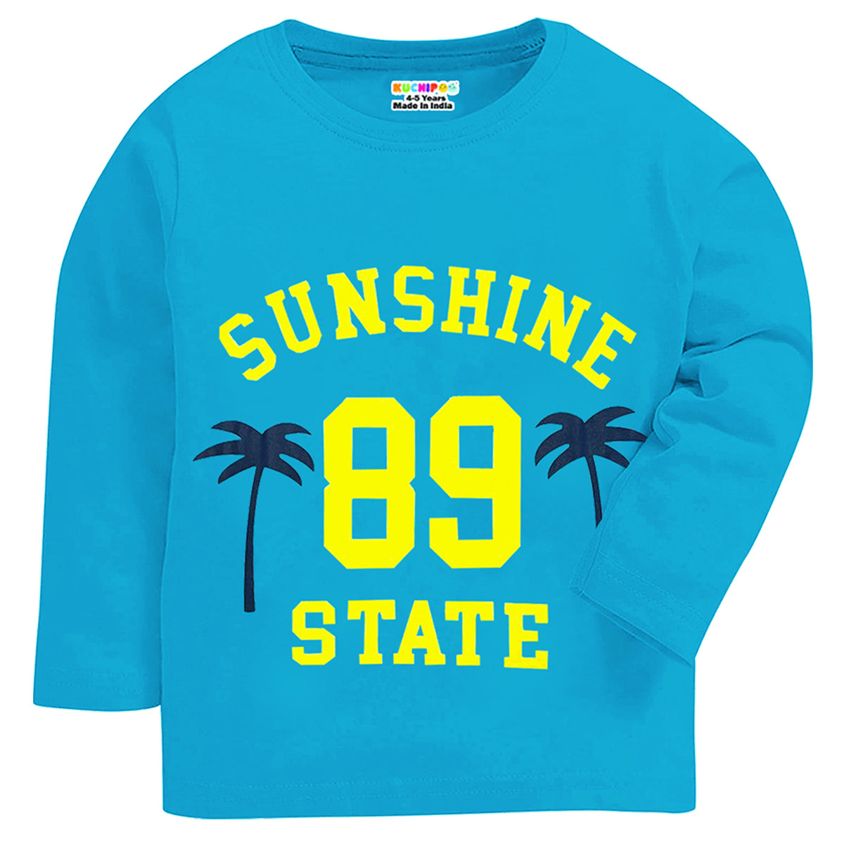 KUCHIPOO Boys  Full Sleeves T-Shirts