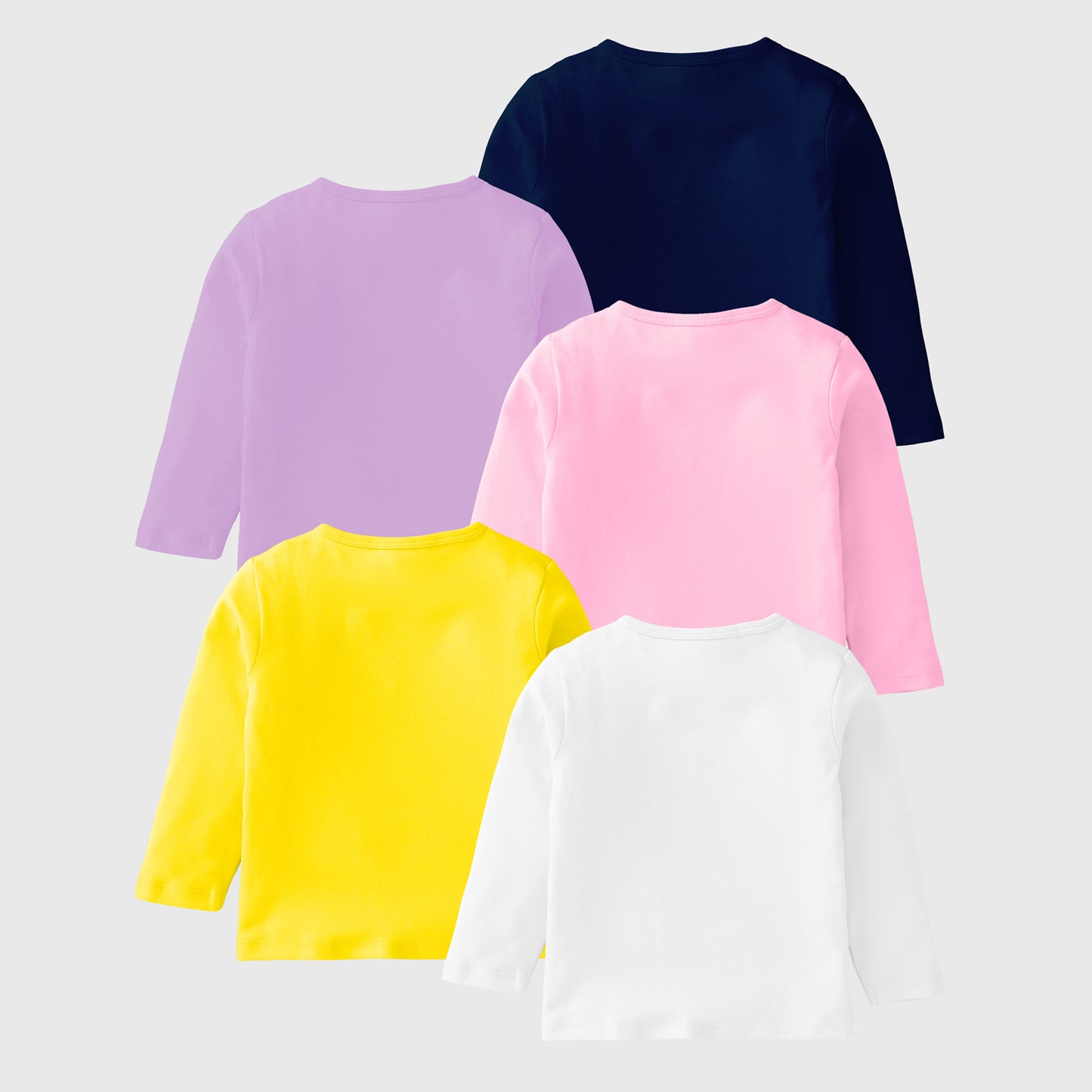 KUCHIPOO Girls Full Sleeves T-Shirts