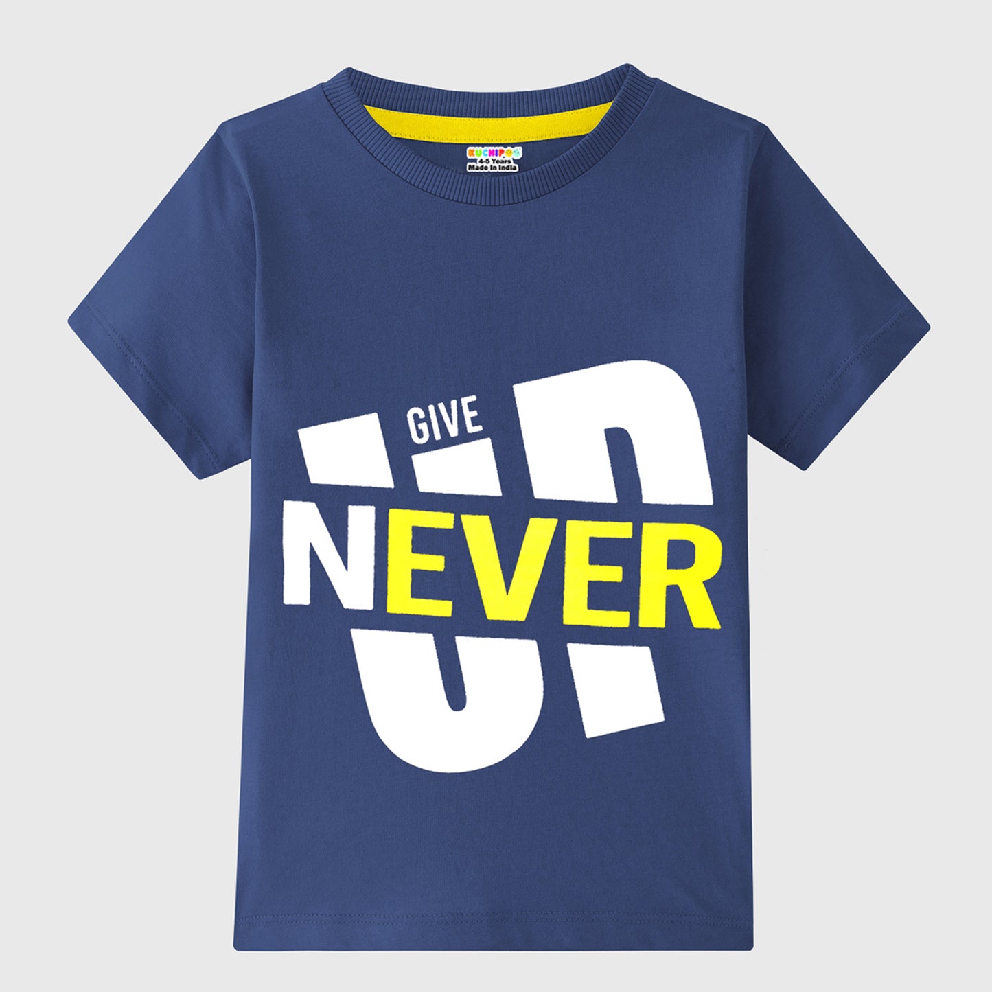 KUCHIPOO Boys Half Sleeves T-Shirts