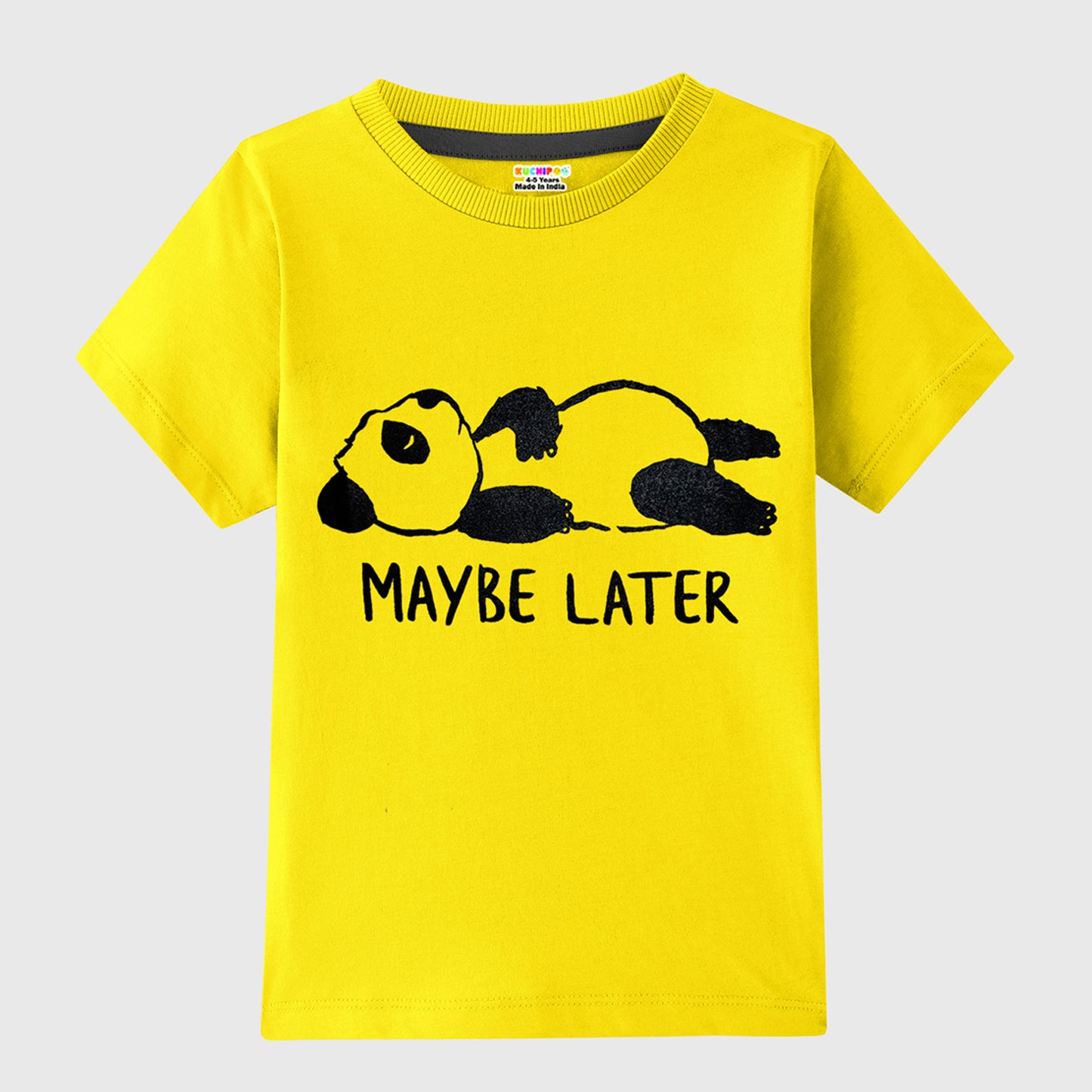 KUCHIPOO Boys Half Sleeves T-Shirts