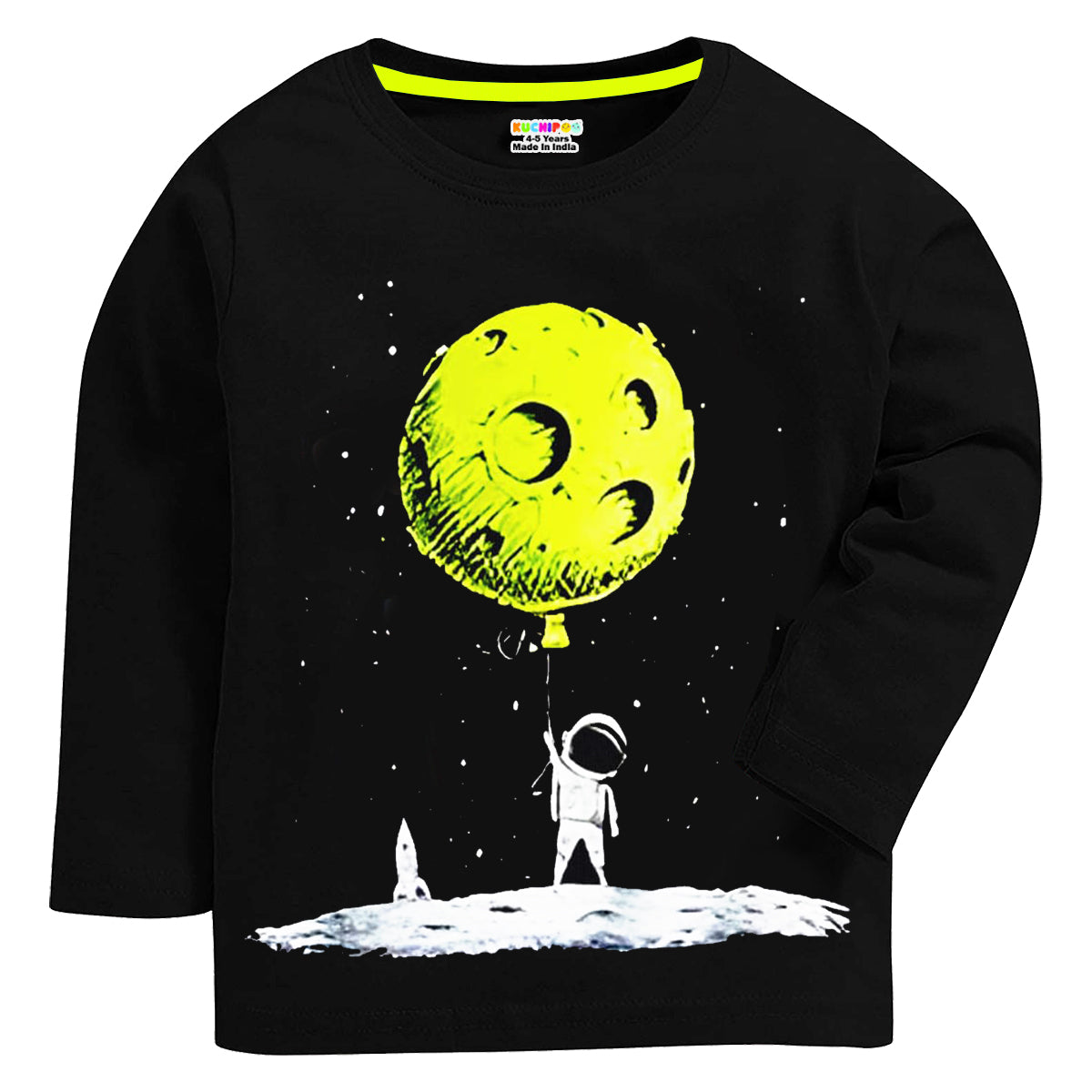 KUCHIPOO Boys Full Sleeves T-Shirts