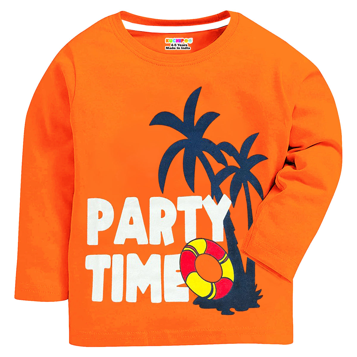 KUCHIPOO Boys Full Sleeves T-Shirts