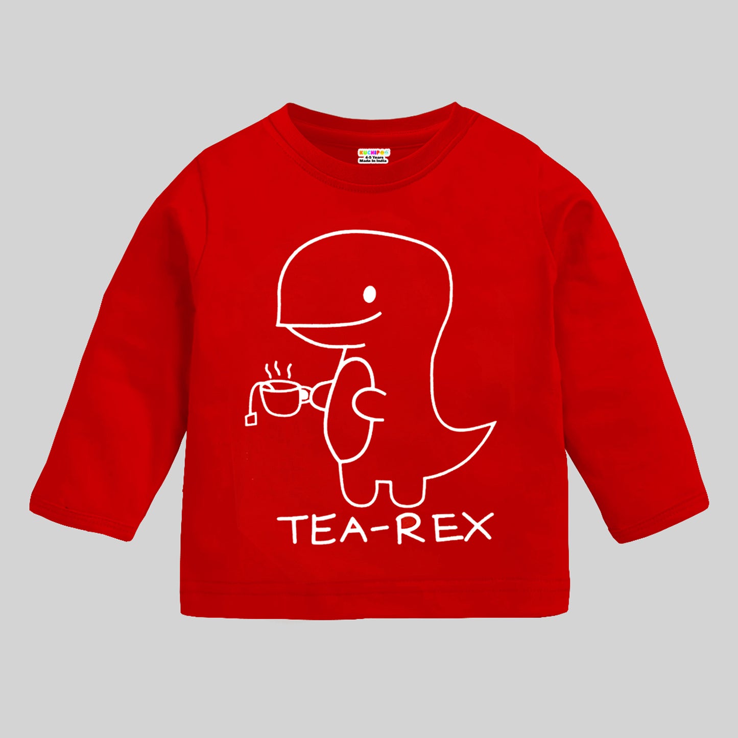 KUCHIPOO Baby Boys and Baby Girls Full Sleeves T-Shirts