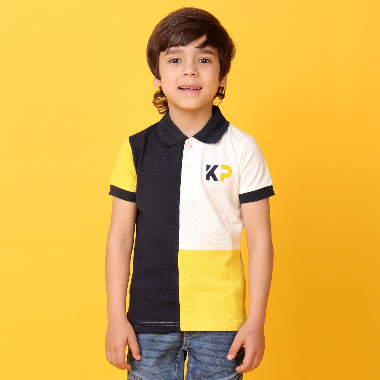 Kuchipoo Boys Regular Fit Polo T-Shirt
