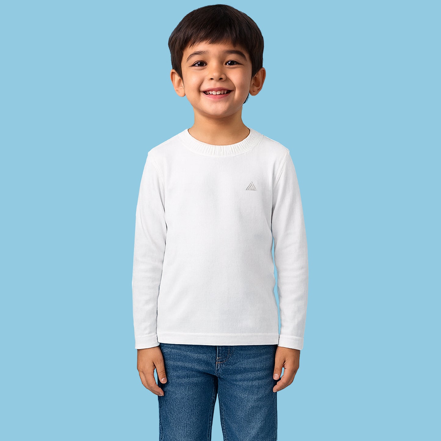Kuchipoo Boys Full Sleeves Winterwear T-Neck Tshirt
