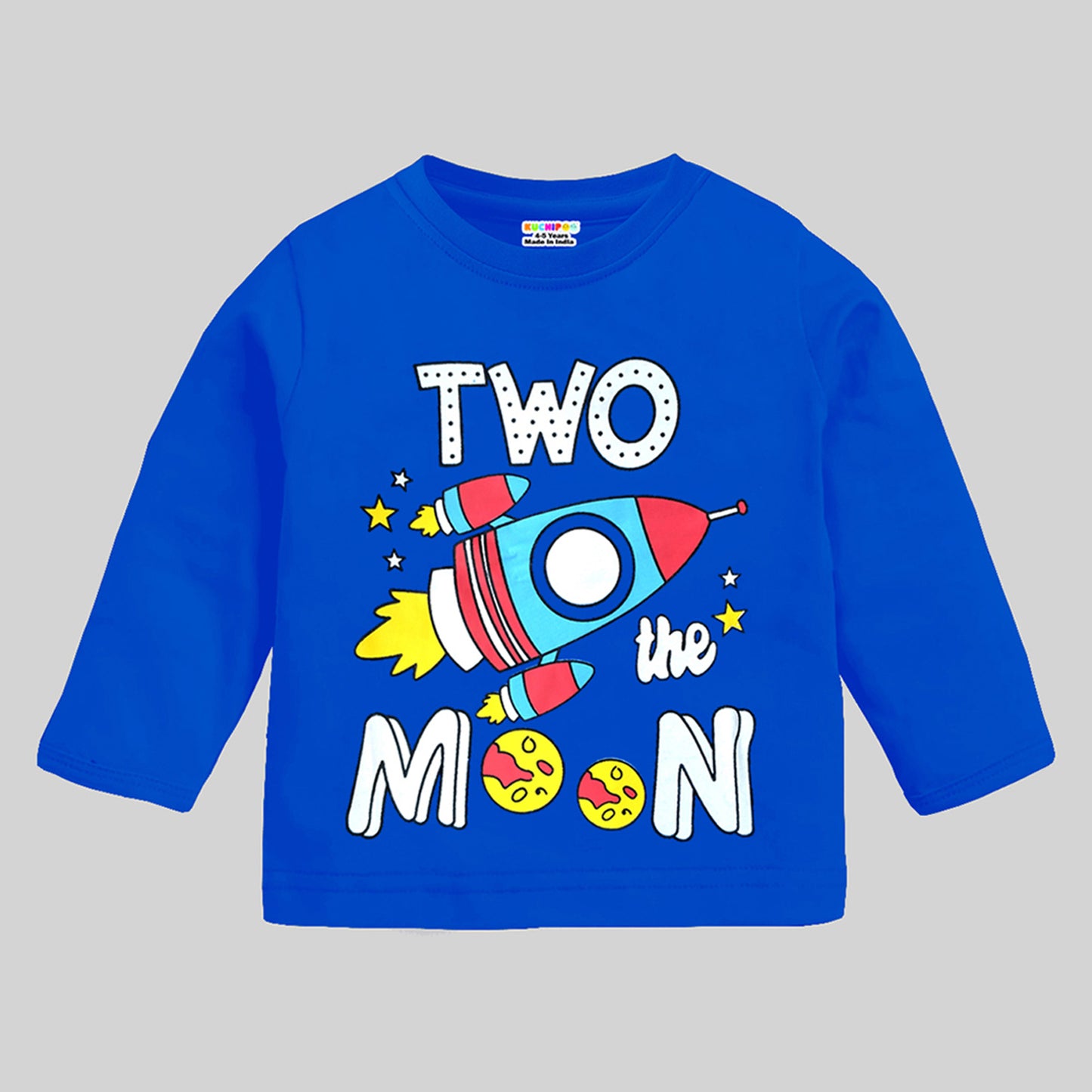 KUCHIPOO Baby Boys and Baby Girls Full Sleeves T-Shirts