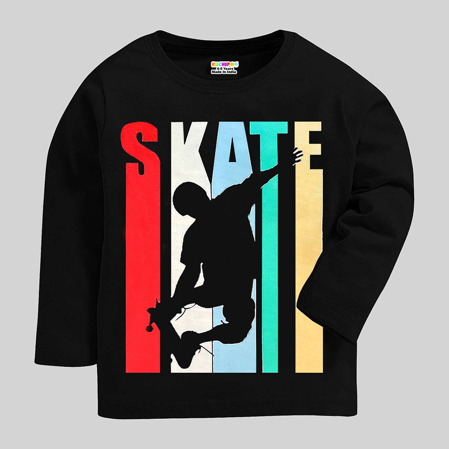 KUCHIPOO Boys Full Sleeves T-Shirts