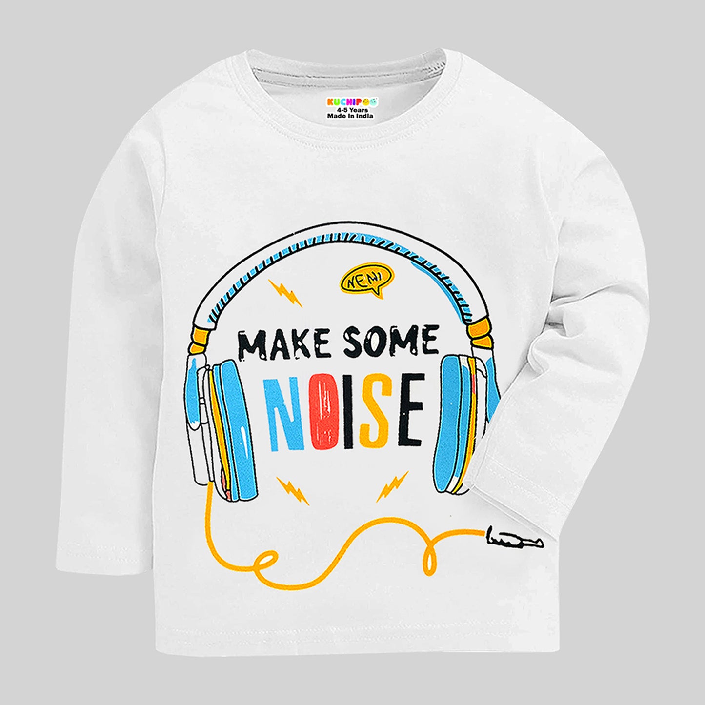 KUCHIPOO Boys Full Sleeves T-Shirts