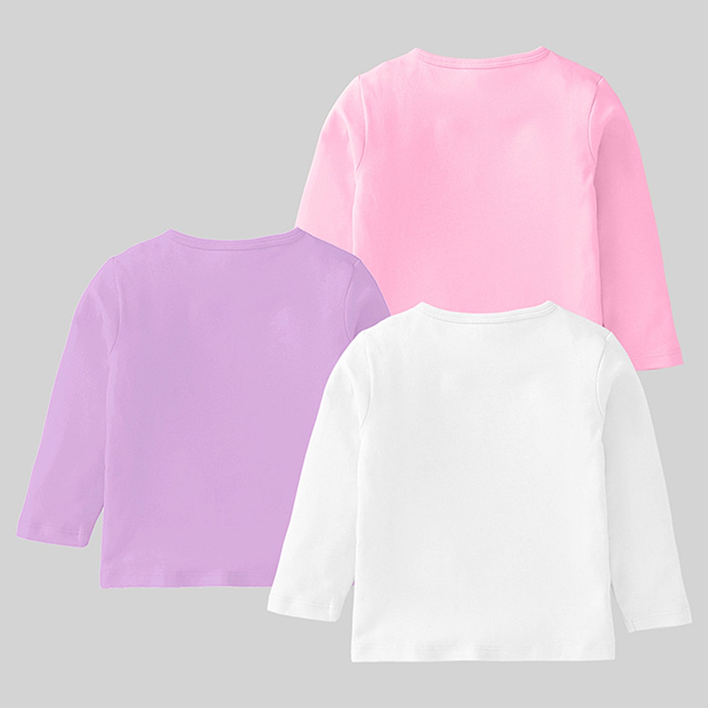 KUCHIPOO Girls Full Sleeves T-Shirts