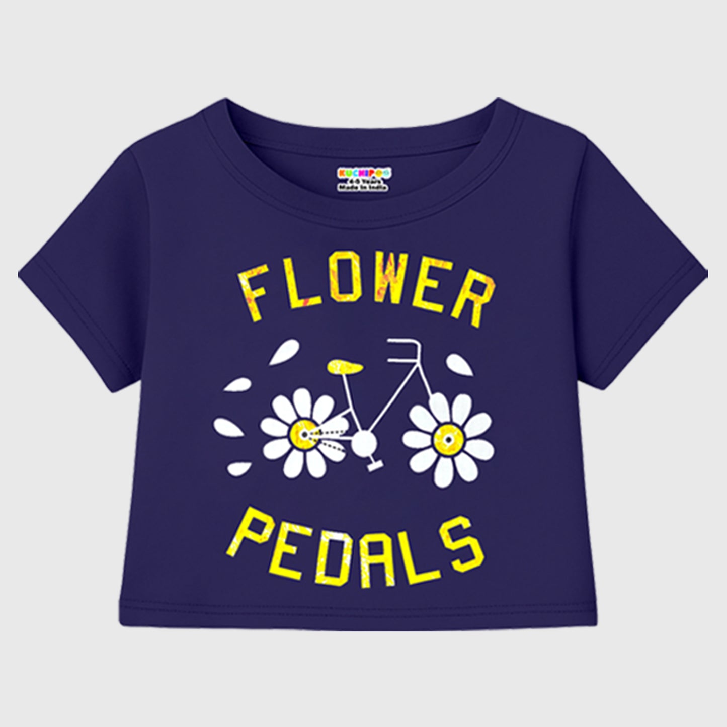 Kuchipoo Girls Crop Top T-Shirt