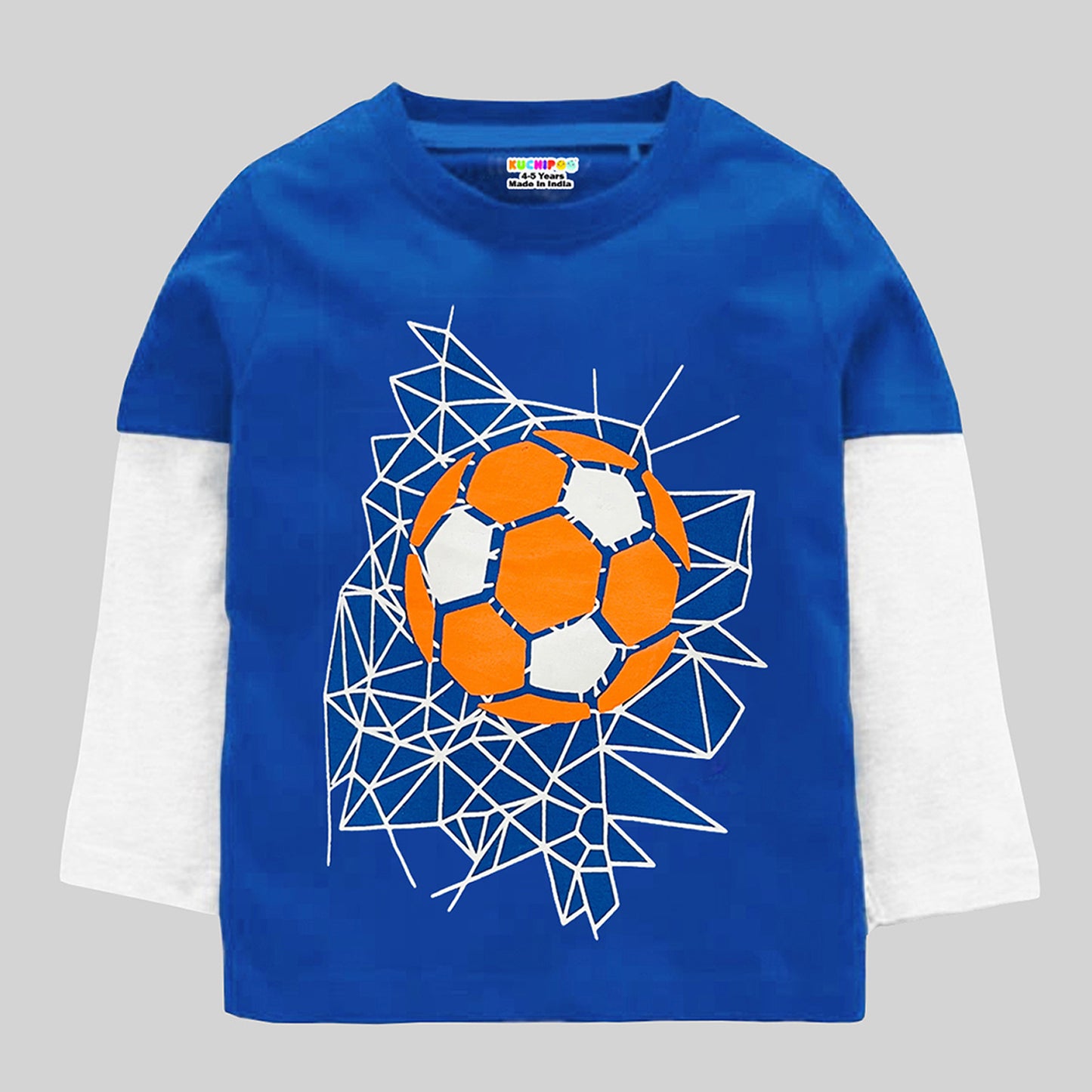 KUCHIPOO Boys Full Doctor Sleeves T-Shirts