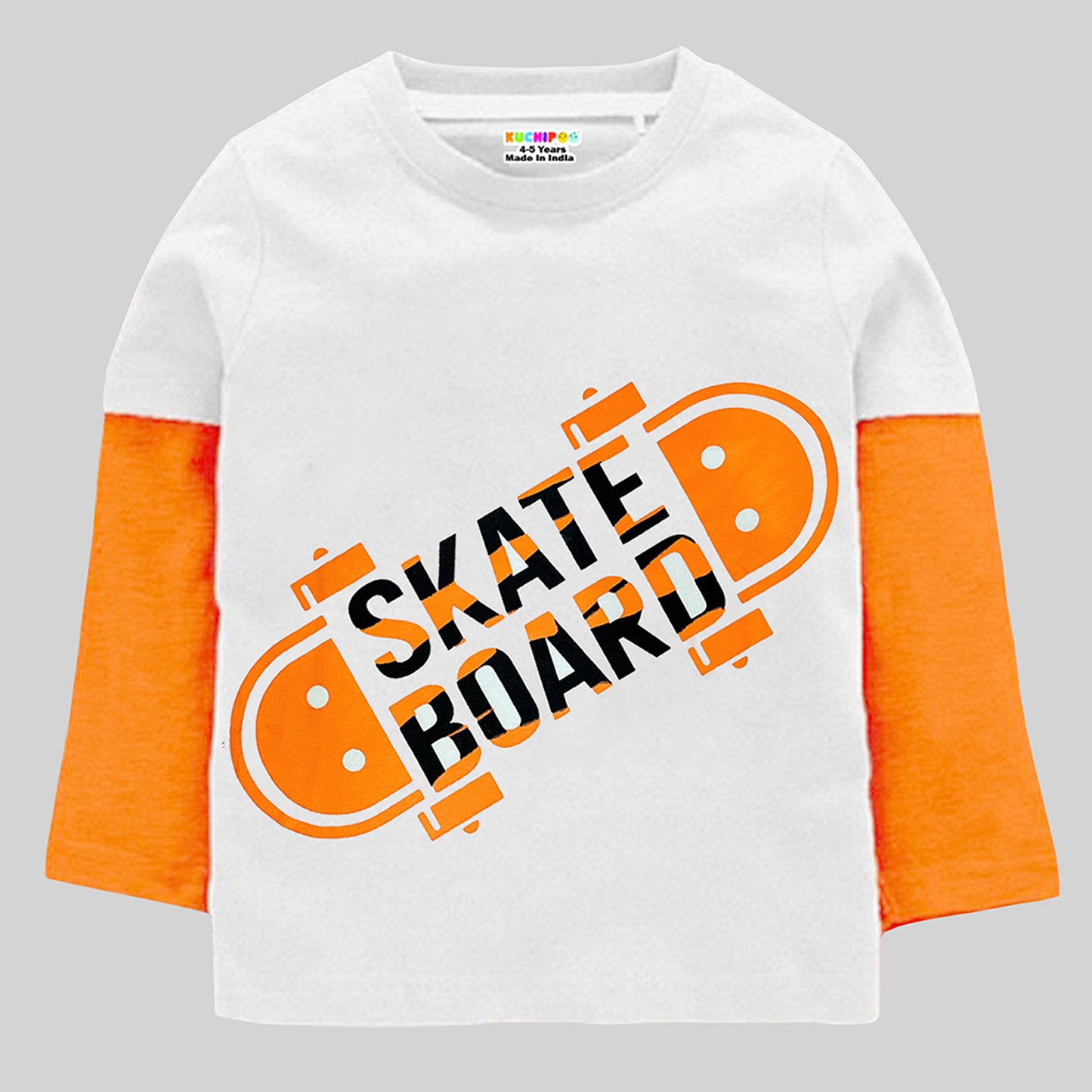 KUCHIPOO Boys Full Doctor Sleeves T-Shirts