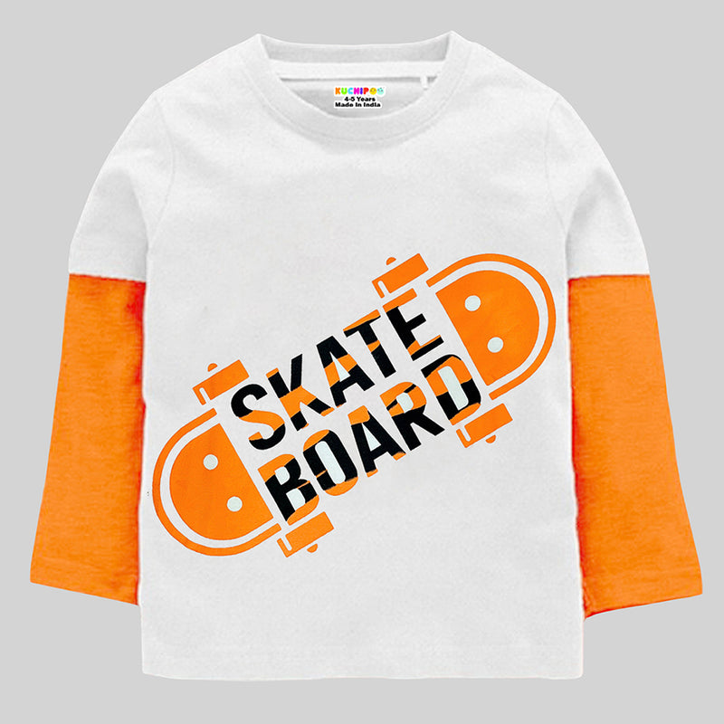 KUCHIPOO Boys Full Doctor Sleeves T-Shirts