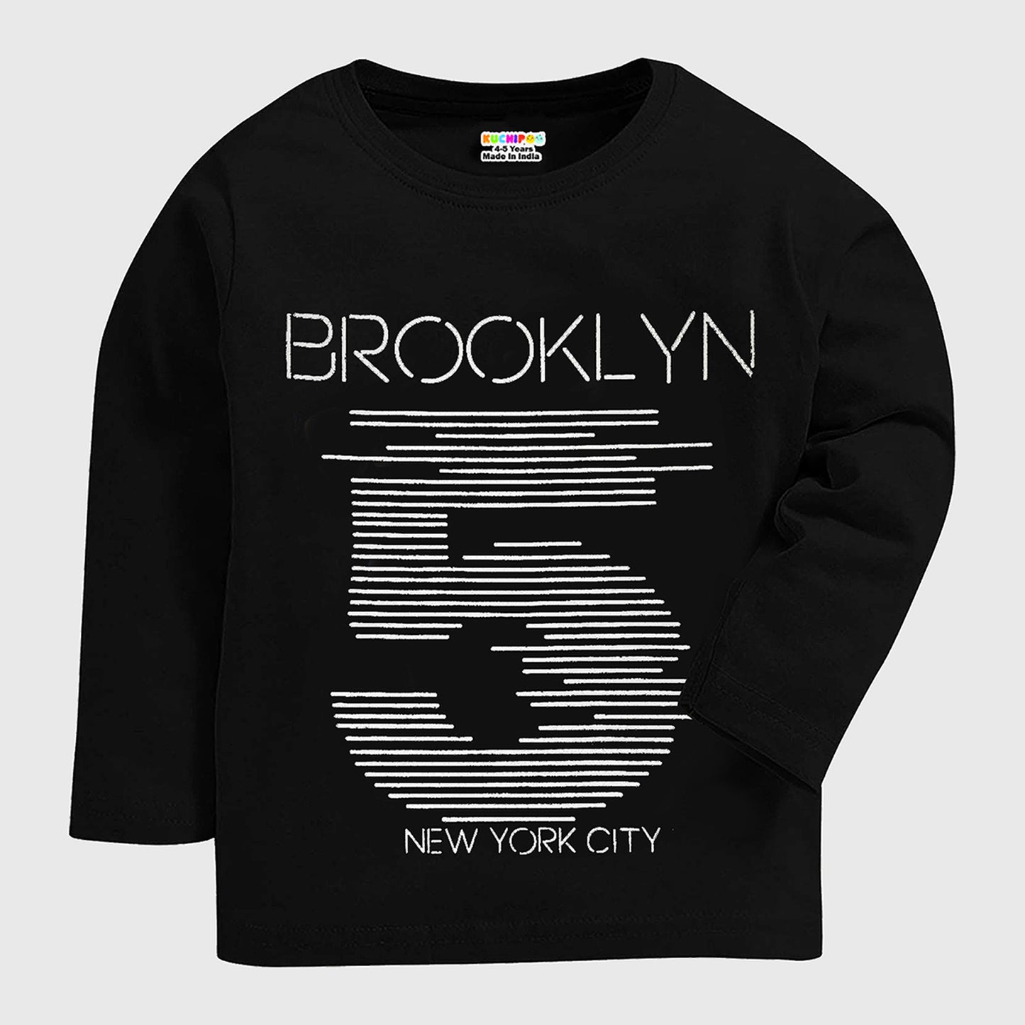 KUCHIPOO Boys Full Sleeves T-Shirts