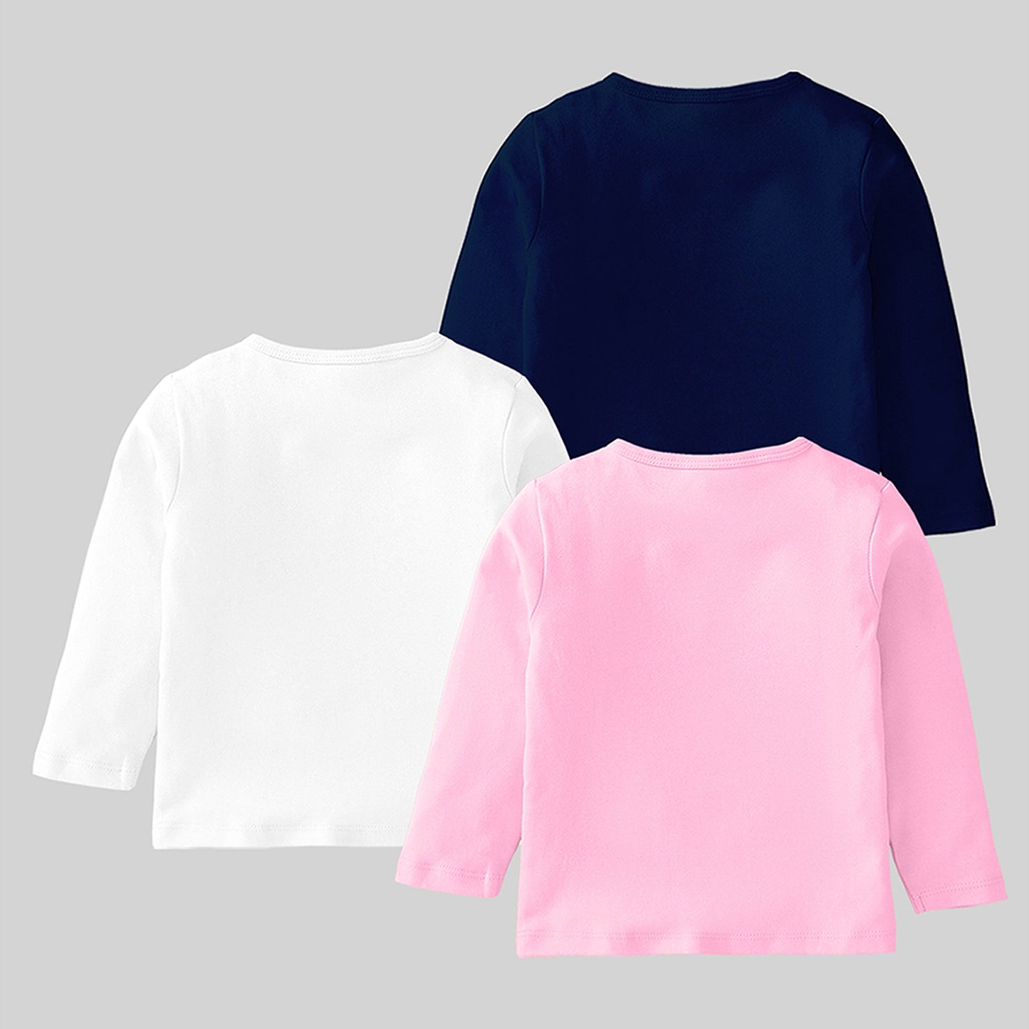 KUCHIPOO Girls Full Sleeves T-Shirts