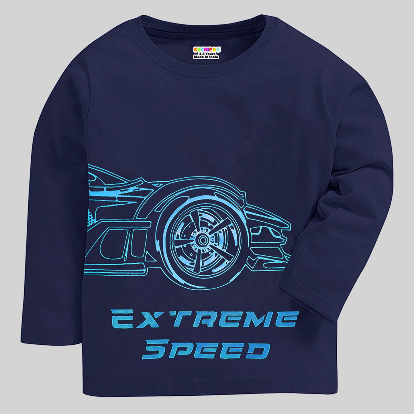 KUCHIPOO Boys Full Sleeves T-Shirts