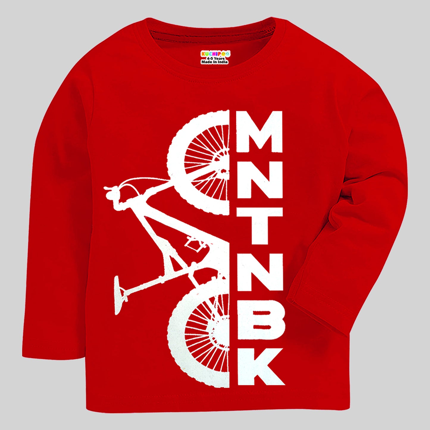 KUCHIPOO Boys Full Sleeves T-Shirts