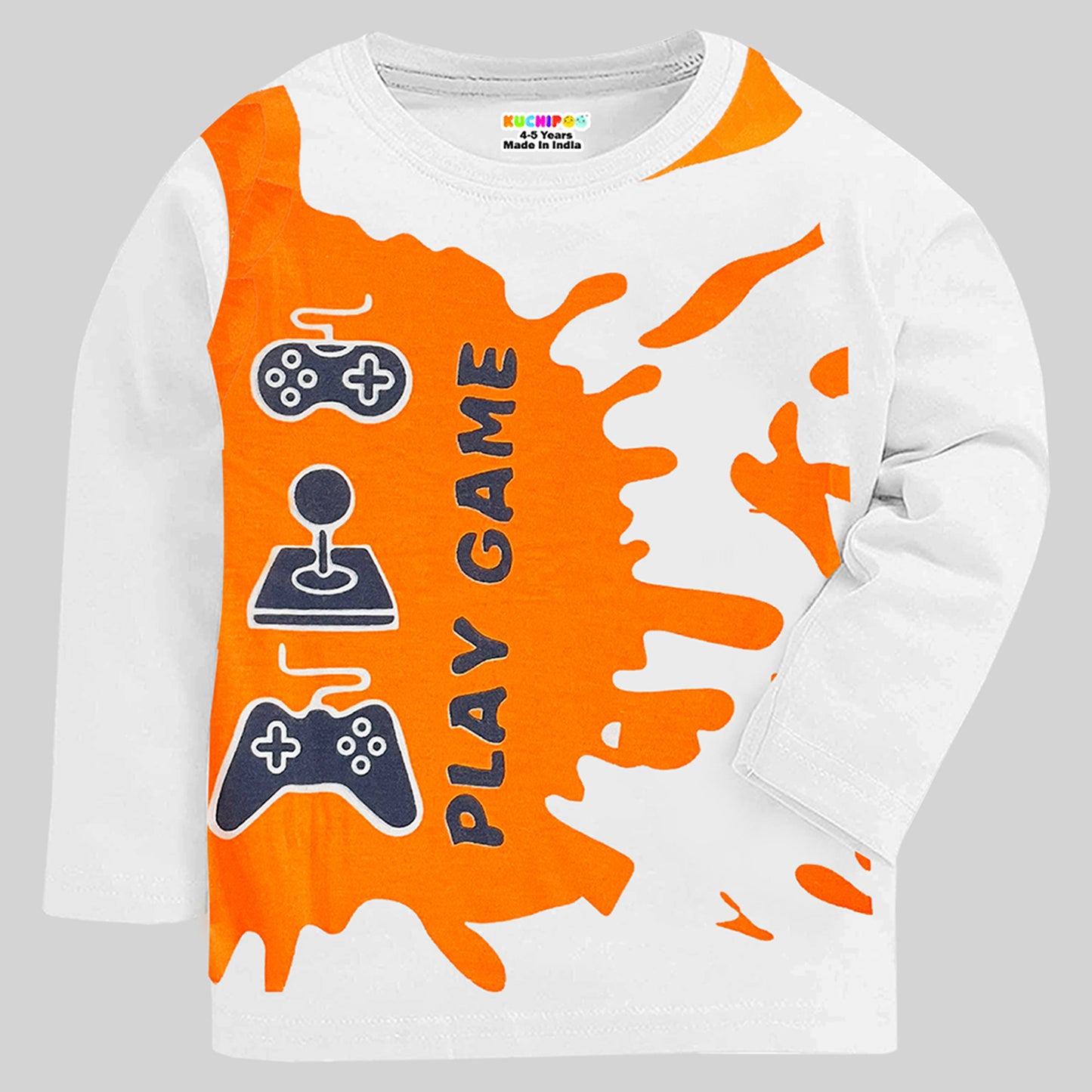 KUCHIPOO Boys Full Sleeves T-Shirts