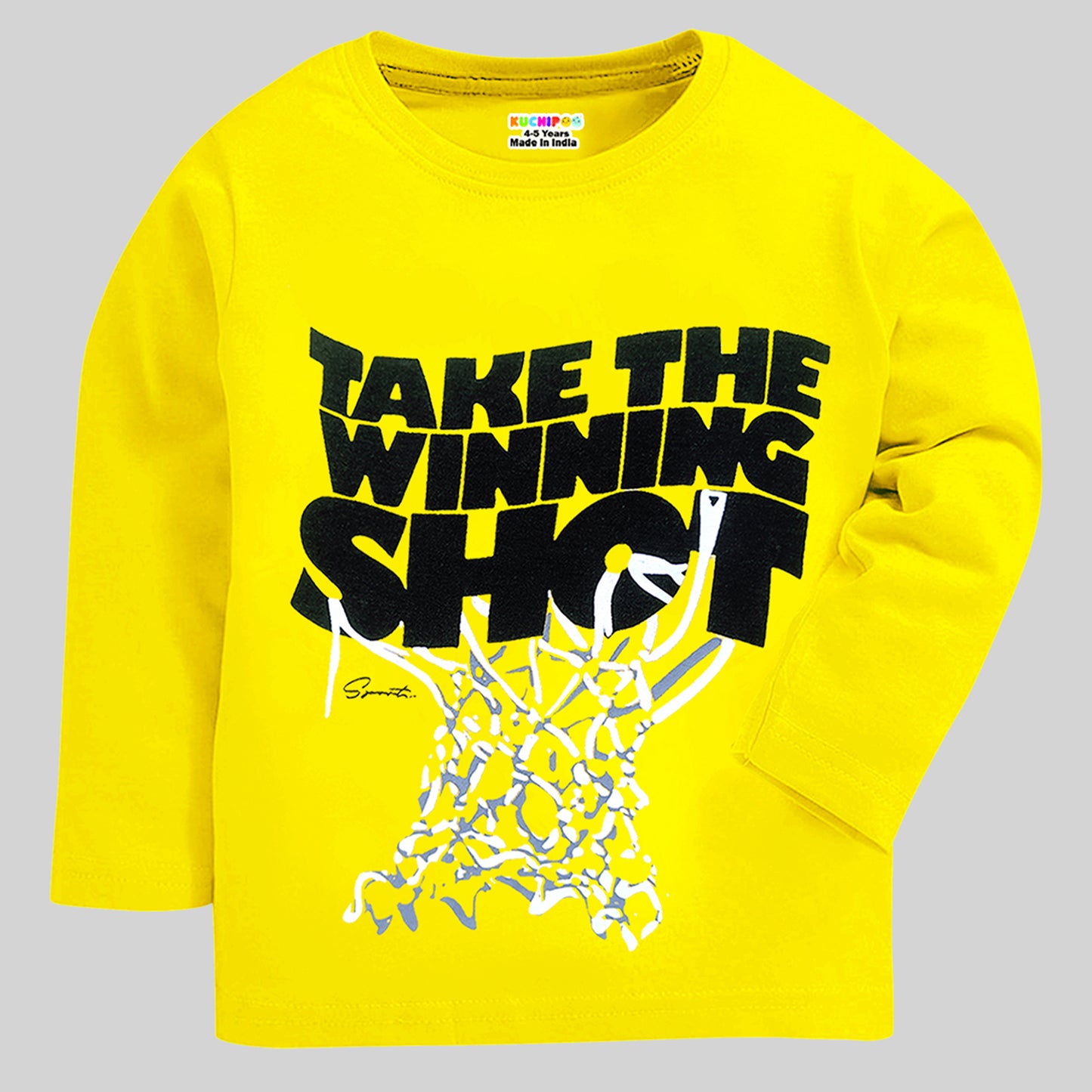 KUCHIPOO Boys Full Sleeves T-Shirts