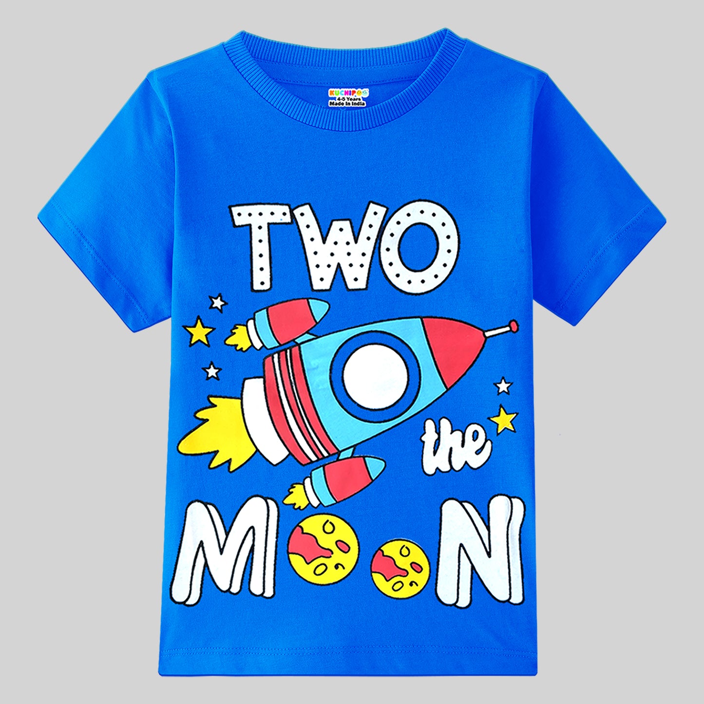 KUCHIPOO Baby Boys and Baby Girls Half Sleeves T-Shirts