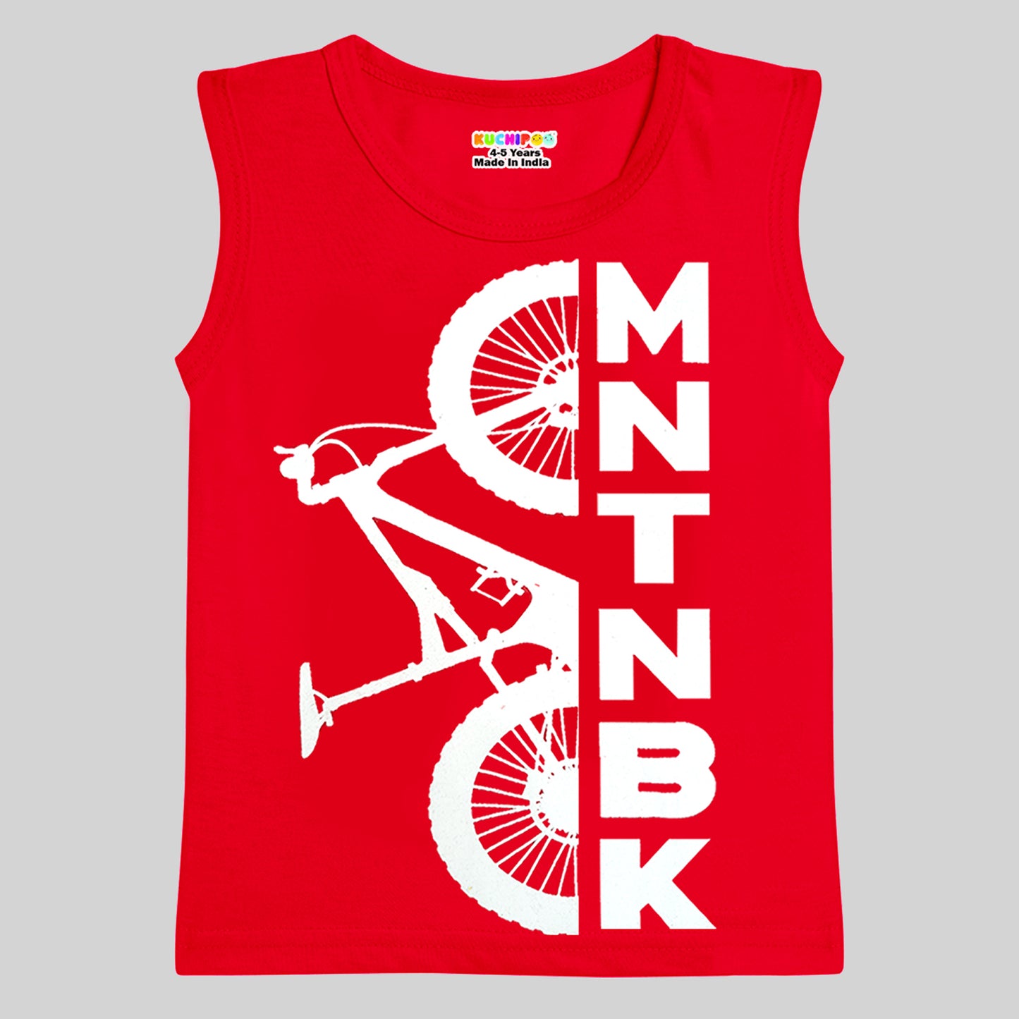 KUCHIPOO Boys Sleeves less T-Shirts